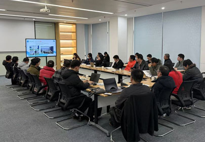 杭州市節(jié)能協(xié)會(huì)秘書長(zhǎng)包優(yōu)祥攜16家企業(yè)在杭州山立展開(kāi)交流座談會(huì)